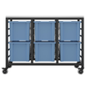 Titan 6 x F25 Tray Mobile Trolley Storage Unit Titan 6 x F25 Tray Mobile Trolley Storage Unit | tray Storage | www.ee-supplies.co.uk