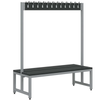 Titan Double Sided Junior Cloakroom Bench - 24 Hooks Titan Double Sided Junior Cloakroom Bench - 24 Hooks | Cloakroom | www.ee-supplies.co.uk