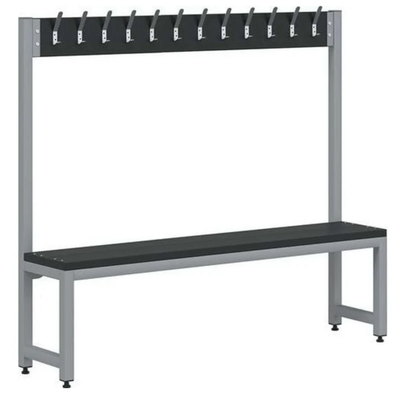 Titan Single Sided Junior Cloakroom Bench - 12 Hooks Titan Single Sided Junior Cloakroom Bench - 9 Hooks | Cloakroom | www.ee-supplies.co.uk