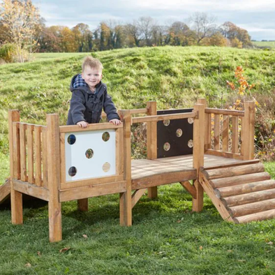 Toddle Along Outdoor Wooden Activity Frame Toddle Along Outdoor Wooden Activity Frame | www.ee-supplies.co.uk