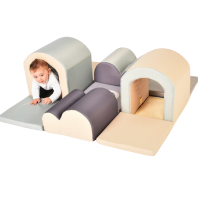 Soft Play Toddler Tunnel Maze Set - Shades Toddler Tunnel Maze Soft Play Set - Shades | Soft Adventure play Sets | www.ee-supplies.co.uk