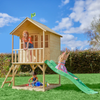 TP Hill Top Wooden Tower Playhouse + Slide - FSC® Certified TP Hill Top Wooden Tower Playhouse + Slide - FSC® certified |  www.ee-supplies.co.uk