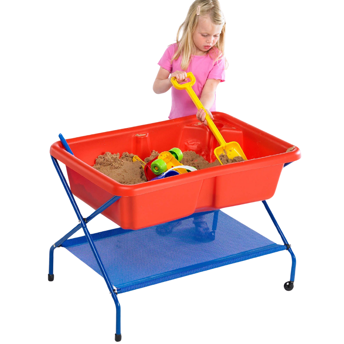 Best choice products kids sand water outdoor activity table childs 2in1 play set w 18 accessories adjustable umbrella 120 capacity