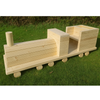 Wooden Train - Locomotive Engine & Carriages Wooden Train - Locomotive Engine | www.ee-supplies.co.uk