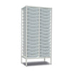 Antimicrobial Metal Tall Tray Unit - 30 Trays Antimicrobial Metal Tall Tray Unit - 30 Trays |  www.ee-supplies.co.uk