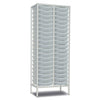 Antimicrobial Metal Tall Tray Unit - 38 Trays Antimicrobial Metal Tall Tray Unit - 38 Trays |  www.ee-supplies.co.uk