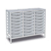 Antimicrobial Metal Tray Unit - 24 Trays Antimicrobial Metal Tray Unit - 24 Trays |  www.ee-supplies.co.uk