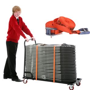 40 Folding Chair Mobile Trolley Mogo 40 x Folding Chair Mobile Trolley | Chair trolley | www.ee-supplies.co.uk