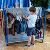 Metal Tuf™ Classroom Cloakroom Trolley Tuf™ Classroom Cloakroom Trolley | Kit for kids Cloakroom Trolley | www.ee-supplies.co.uk