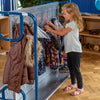 Metal Tuf™ Classroom Cloakroom Trolley Tuf™ Classroom Cloakroom Trolley | Kit for kids Cloakroom Trolley | www.ee-supplies.co.uk