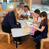 Tuf-Top™ Height Adjustable Arc Table - Grey Tuf-top™ Height Adjustable Arc Table | School table | www.ee-supplies.co.uk
