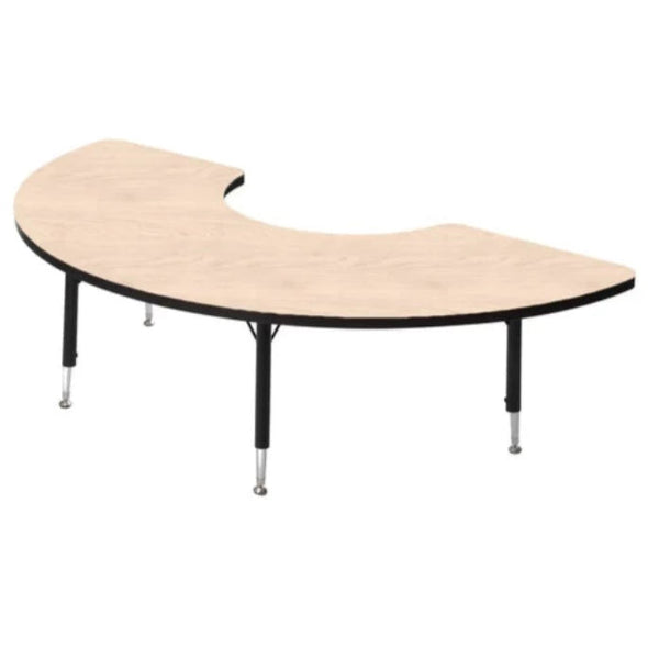 Tuf-Top™ Height Adjustable Arc Table - Maple Tuf-top™ Height Adjustable Arc Table | School table | www.ee-supplies.co.uk