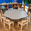 Tuf-Top™ Height Adjustable Flower Table - Maple Tuf-top™ Height Adjustable Flower Table - Maple | School table | www.ee-supplies.co.uk