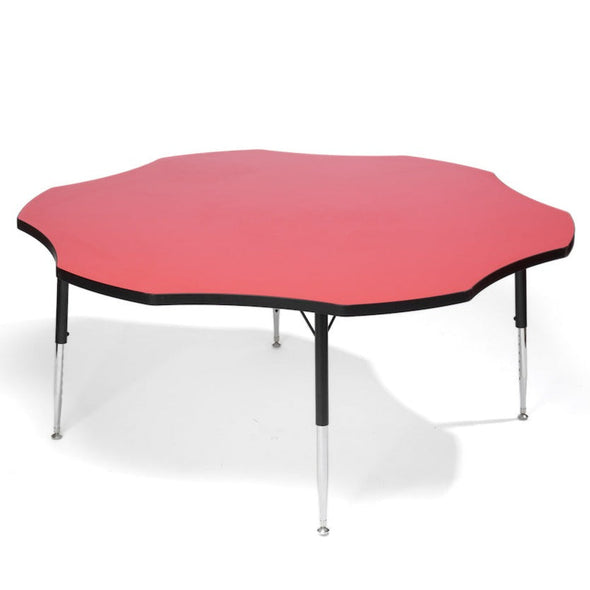 Tuf-Top™ Height Adjustable Flower Table - Red Tuf-top™ Height Adjustable Flower Table | School table | www.ee-supplies.co.uk