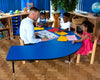 Tuf-top™ Height Adjustable Horseshoe Table - Blue Tuf-top™ Height Adjustable Horseshoe Table - Blue | School table | www.ee-supplies.co.uk