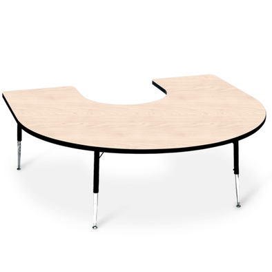 Tuf-top™ Height Adjustable Horseshoe Table - Maple Tuf-top™ Height Adjustable Horseshoe Table - Maple | School table | www.ee-supplies.co.uk