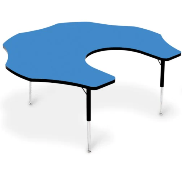 Tuf-top™ Height Adjustable Teachers Flower Table - Blue Tuf-top™ Height Adjustable Teachers Flower Table | School table | www.ee-supplies.co.uk