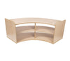 TW Nursery Solway Curved Shelf & Arch Set TW Nursery Solway Low Curved Shelf | Nursery Furniture | www.ee-supplies.co.uk