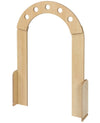 TW Nursery Solway Curved Shelf & Arch Set TW Nursery Solway Low Curved Shelf | Nursery Furniture | www.ee-supplies.co.uk