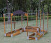 Little Garden Discovery Zone Tyre Challenge Ladder Set | Balance | www.ee-supplies.co.uk