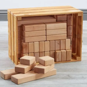 Unit Building Blocks In A Box - 57 Piece Set Unit Blocks In A Box - 57 Piece Set |  www.ee-supplies.co.uk