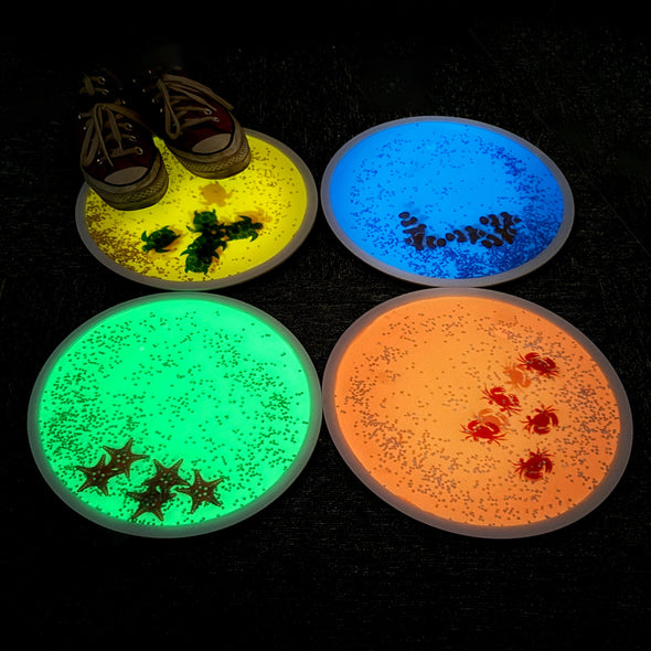 UV Round Aquarium Liquid Tiles 4 pk UV Round Aquarium Liquid Tiles 4 pk | Sensory | www.ee-supplies.co.uk