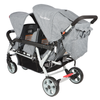 Familidoo Value Lightweight Multi Seat Stroller - 3 Seater Pushchair With Free Rain Cover Value Familidoo 3 seater Heavy Duty Stroller | Familidoo Pushchair | www.ee-supplies.co.uk