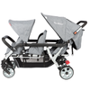 Familidoo Value Lightweight Multi Seat Stroller - 3 Seater Pushchair With Free Rain Cover Value Familidoo 3 seater Heavy Duty Stroller | Familidoo Pushchair | www.ee-supplies.co.uk