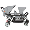 Familidoo Value Lightweight Multi Seat Stroller - 3 Seater Pushchair With Free Rain Cover Value Familidoo 3 seater Heavy Duty Stroller | Familidoo Pushchair | www.ee-supplies.co.uk