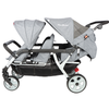 Familidoo Value Lightweight Multi Seat Stroller - 6 Seater Pushchair With Rain Cover Value Familidoo 6 seater Heavy Duty Stroller | Familidoo Pushchair | www.ee-supplies.co.uk