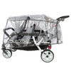 Familidoo Value Lightweight Multi Seat Stroller - 6 Seater Pushchair With Rain Cover Value Familidoo 6 seater Heavy Duty Stroller | Familidoo Pushchair | www.ee-supplies.co.uk