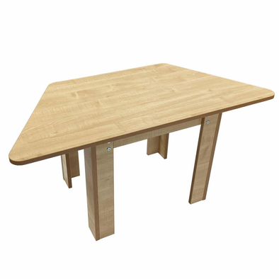 Raleigh Wooden Trapezoidal Table Raleigh Wooden Semi Circular Table | www.ee-supplies.co.uk