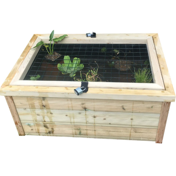 Wooden Pond With Lockable Lid Wooden Pond With Lockable Lid | Sand & Water | www.ee-supplies.co.uk