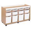 Bubblegum Tray Storage - 12 x Trays Bubblegum Tray Storage - 12 x Trays | School tray Storage | www.ee-supplies.co.uk