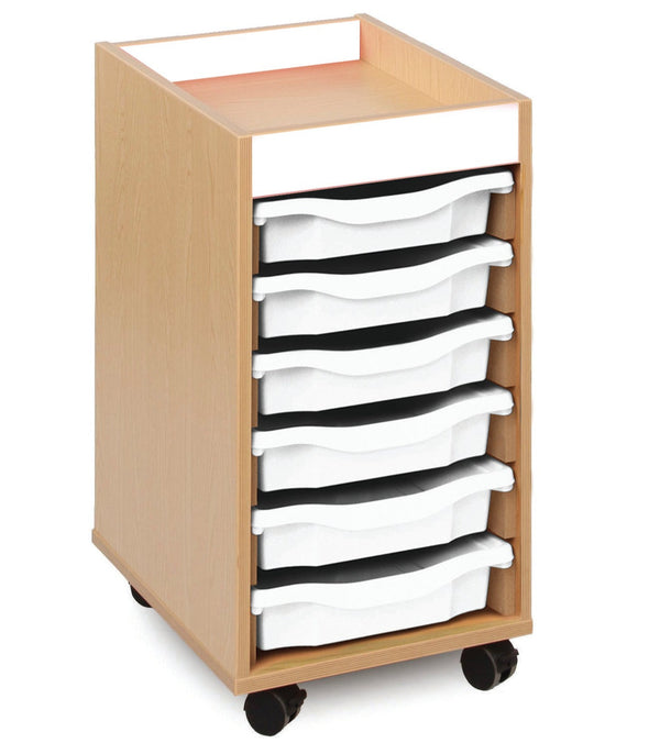 Bubblegum Tray Storage Unit - 6 x Trays Bubblegum Tray Storage Unit | School tray Storage | www.ee-supplies.co.uk