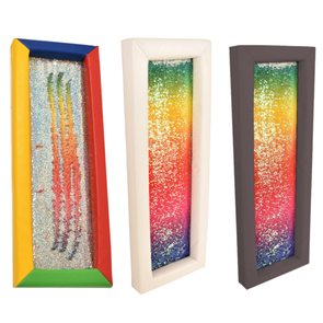 Flip Sequin Board Rainbow - Padded Frame 840 x 300mm Flip Sequin Board: Rainbow. Padded 840 x 300mm | Sensory | ee-supplies.co.uk