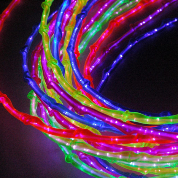 LED White Twinkle Light Source - Mains Powered + Colour Bamboo Fibre Optic Strands