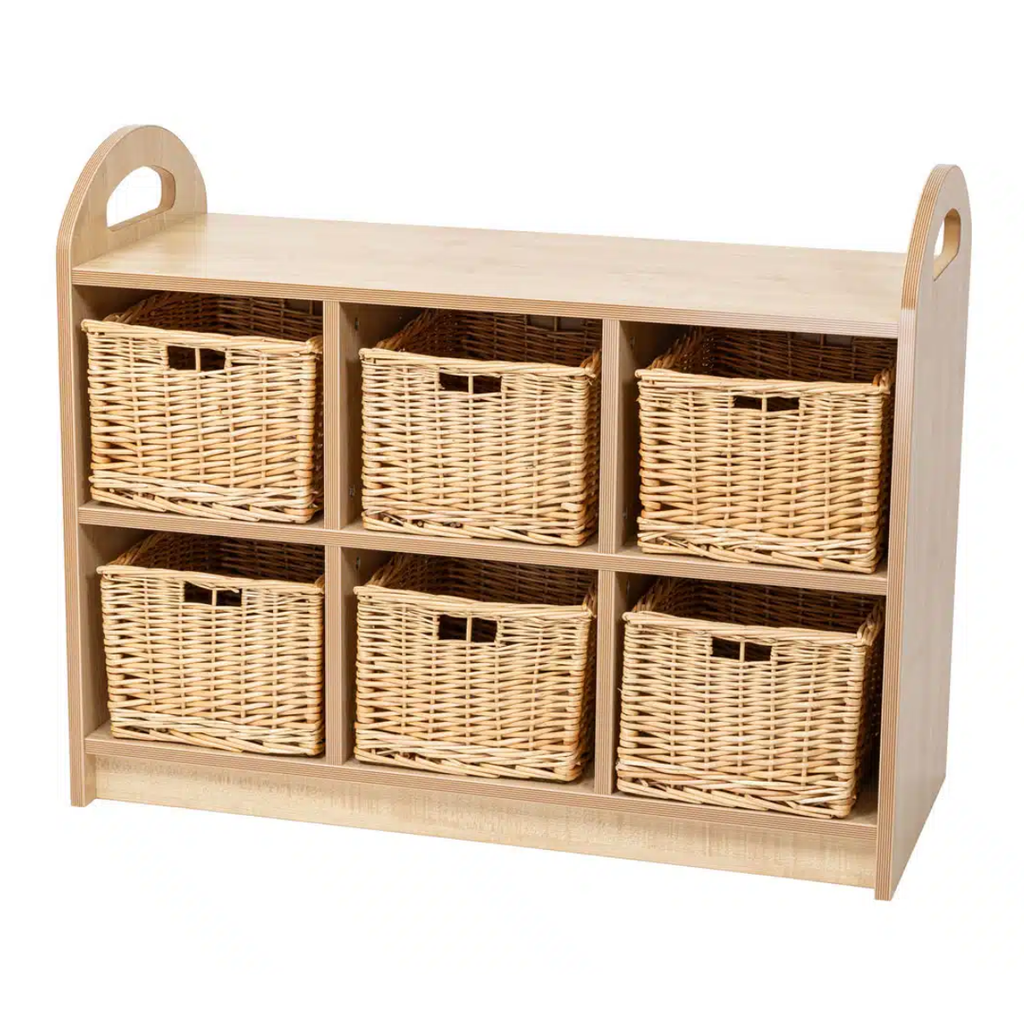 Raleigh 2 Tier Storage – With Back & Dividers | Educational Equipment ...