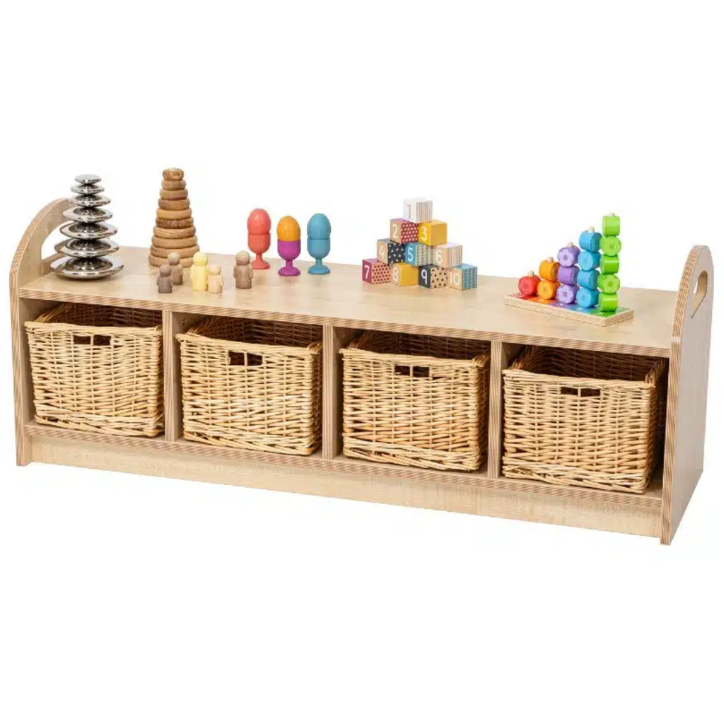Raleigh Low Level Wide Open Storage Unit | Educational Equipment Supplies