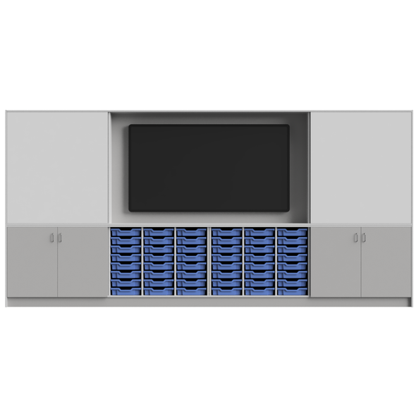 OneStore Teaching Wall 1.1 - W4000mm OneStore Teaching Wall 1.1 - W4000mm| Storage | www.ee-supplies.co.uk