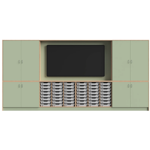 OneStore Teaching Wall 1.3 - W4000mm OneStore Teaching Wall 1.3 - W4000mm | Storage | www.ee-supplies.co.uk