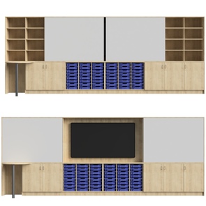 OneStore Teaching Wall 3.0 - W5000mm OneStore Teaching Wall 3.0 | Storage | www.ee-supplies.co.uk