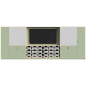OneStore Teaching Wall 5.0 - W5000mm OneStore Teaching Wall 5.0 - W5000mm | Storage | www.ee-supplies.co.uk