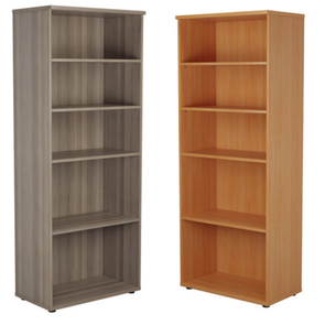 Premium Wooden Bookcase - 1800mm Wooden Bookcase H1800 | Bookcases | www.ee-supplies.co.uk