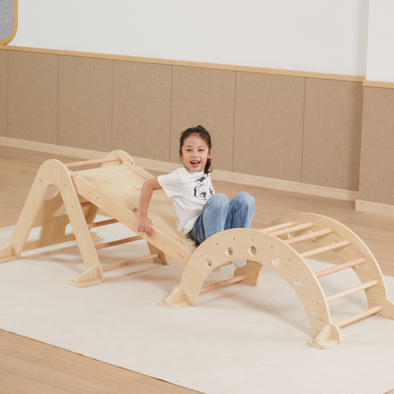 Wooden Climbing Arch, Board & Triangle Wooden Climbing Arch, Board & Triangle | Balance  | www.ee-supplies.co.uk