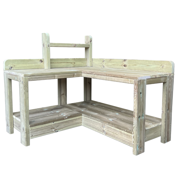 Wooden Creativity Corner Workbench | Educational Equipment Supplies