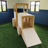 Wooden Giant Tractor With Slide Wooden Giant Tractor With Slide | www.ee-supplies.co.uk