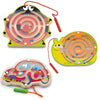 Wooden Magnetic Wand & Bead Trace Activity Puzzles x Pkt 3 Wooden Magnetic Wand Bead Trace Activity Puzzles x 3 | Wooden Puzzles | www.ee-supplies.co.uk