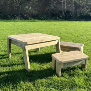 Wooden Mini Table & Benches Wooden Mini Table & Benches | Great Outdoors | www.ee-supplies.co.uk