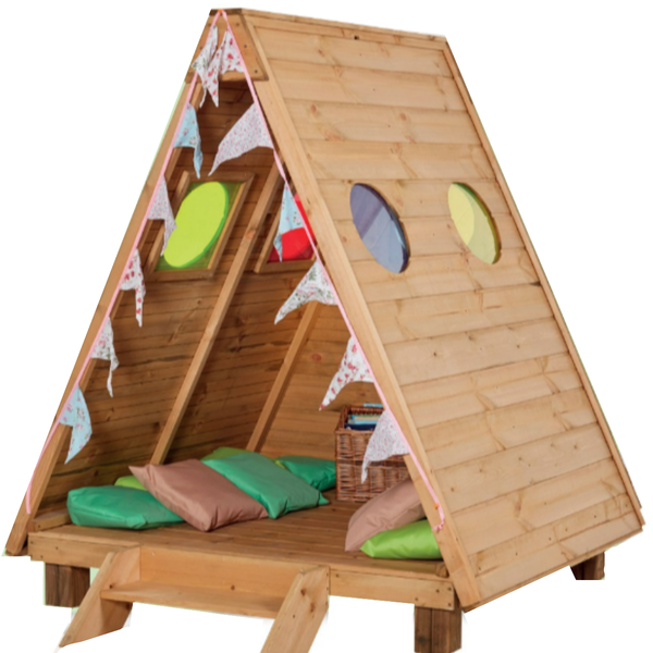 Children’s Outdoor Wooden Forest Fern Peephole